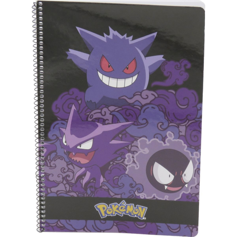 CyP Brands Spirálový sešit Pokémon Gengar A4