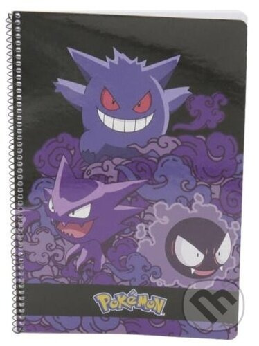 CyP Brands Spirálový sešit Pokémon Gengar A4