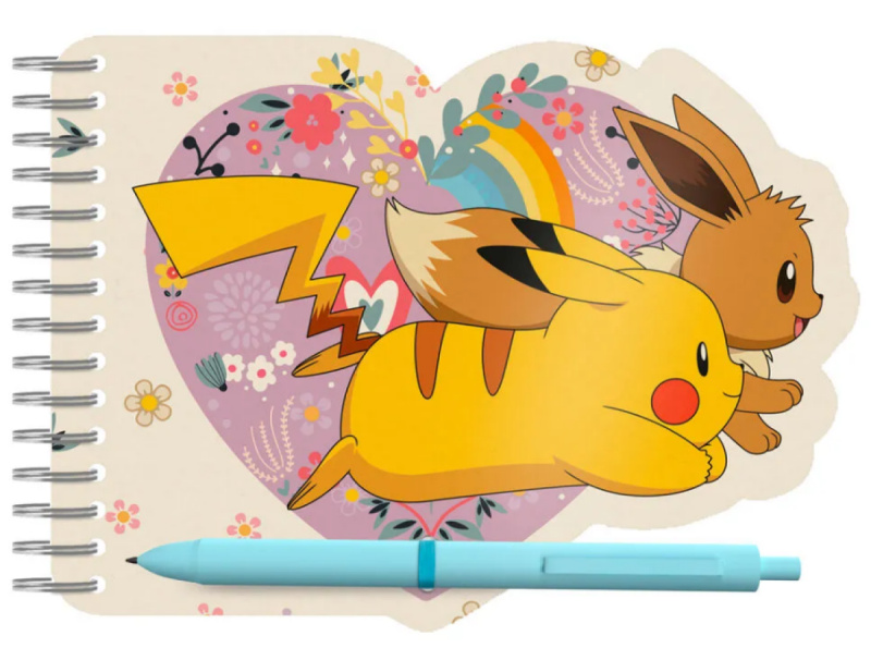 Pokémon sada zápisníku a pera Flowers