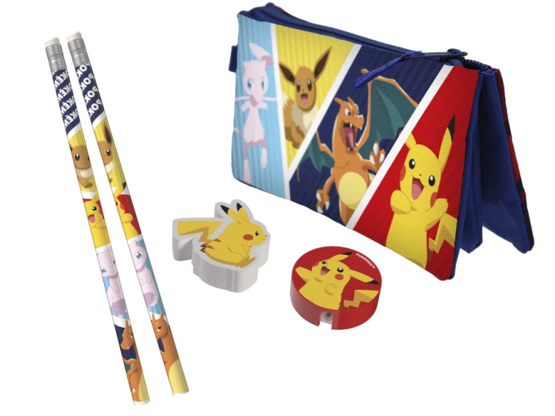 Pokémon školní sada s penálem