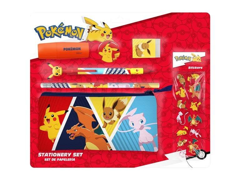 Školní sada Pokémon se samolepkami