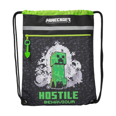 Minecraft stahovací vak Creeper hostile behavior
