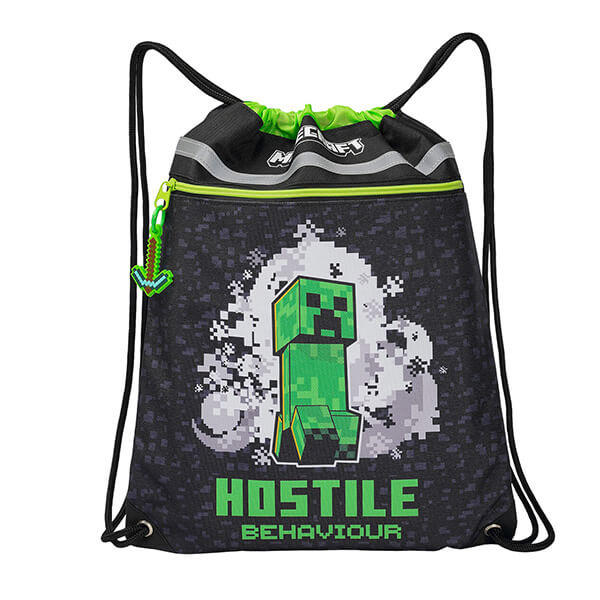 Minecraft stahovací vak Creeper hostile behavior