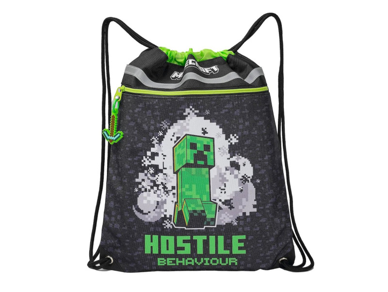 Minecraft stahovací vak Creeper hostile behavior