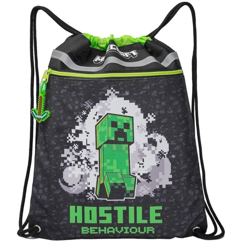 Minecraft stahovací vak Creeper hostile behavior