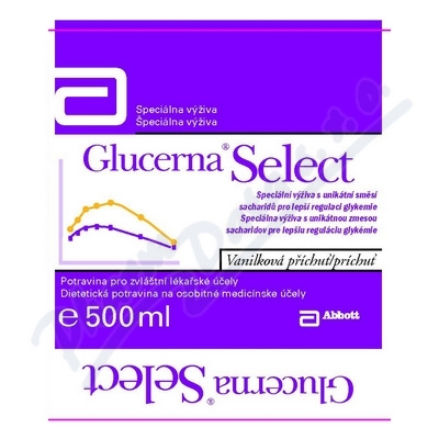 GLUCERNA select vanilková příchuť roztok 500 ml