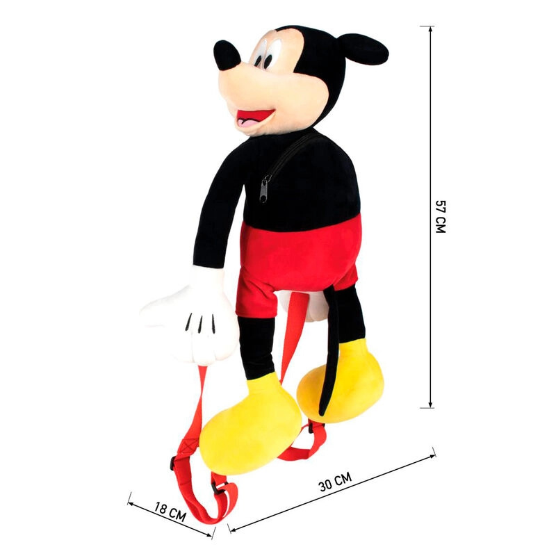 Disney Mickey Mouse plyšový batoh 57 cm