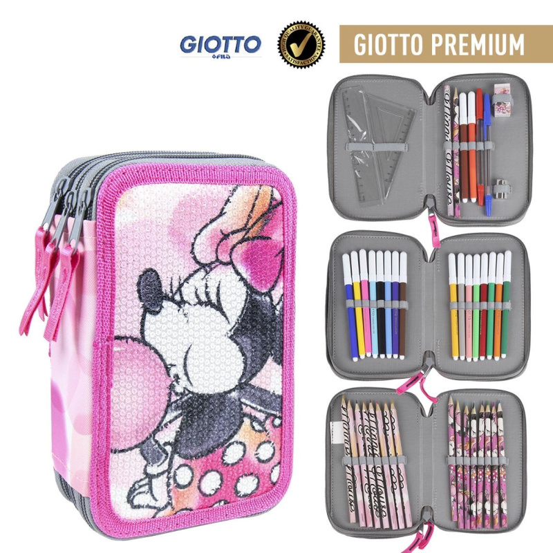 Disney Minnie Mouse třípatrový školní penál