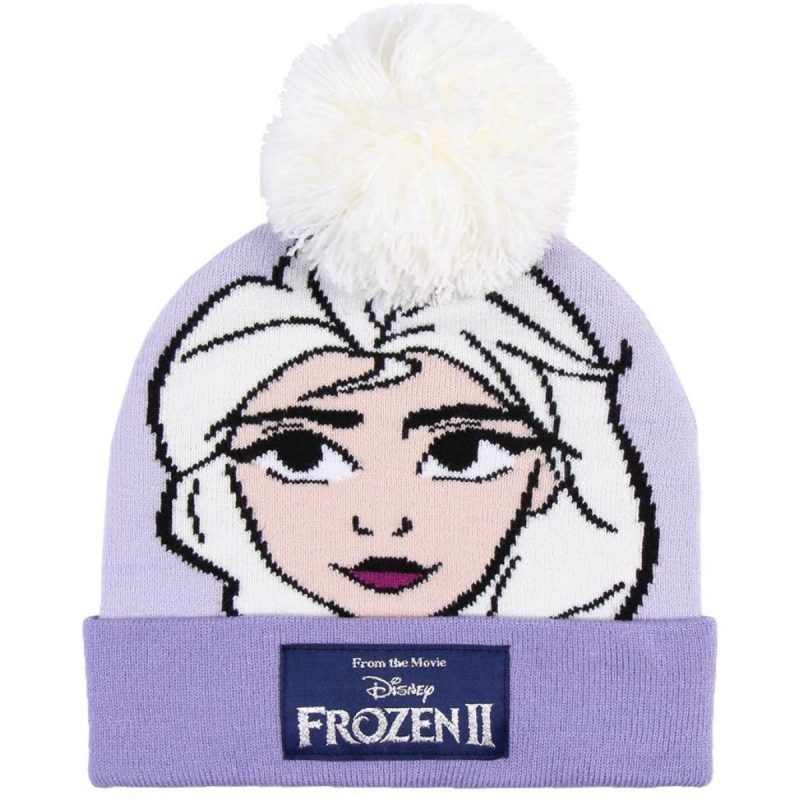 Zimní dětská čepice Ledové království Elsa
