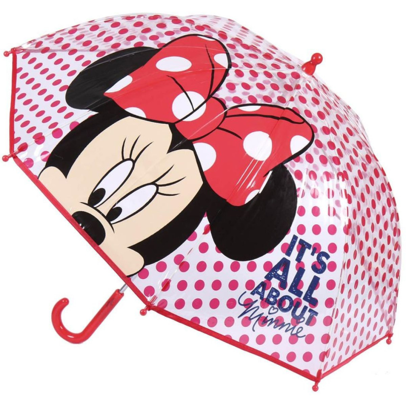 Disney Minnie deštník dětský manuální průhledný