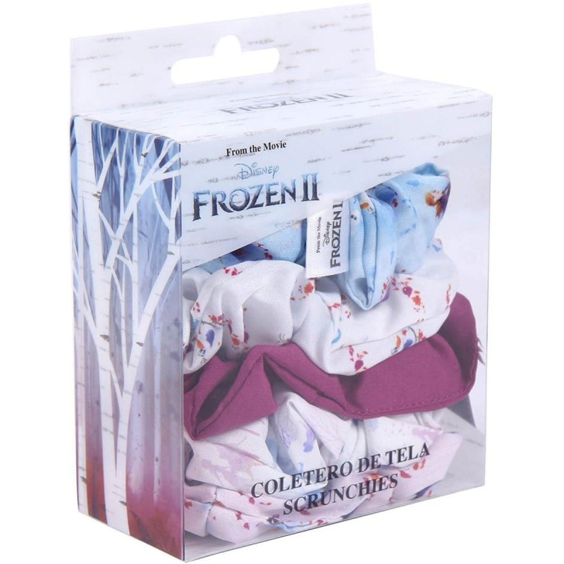 Disney Frozen 2 Scrunchies gumička do vlasů pro děti 5 ks