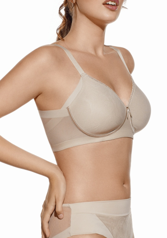 Dámská podprsenka Selene Nadia Barva: Tělová, Velikost: 90C