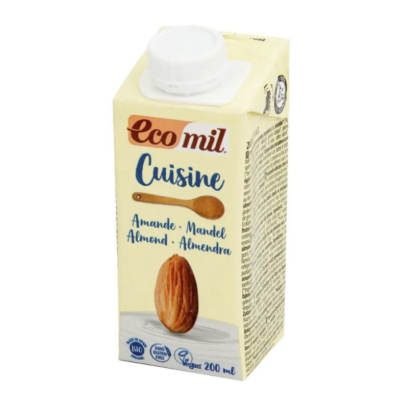 ECOMIL Mandlová alternativa smetany 200 ml BIO