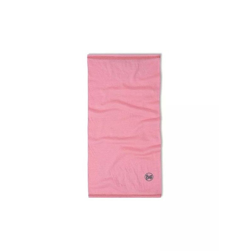 Dětský šátek BUFF MERINO LIGHTWEIGHT SOLID ROSE PINK NEPLATÍ
