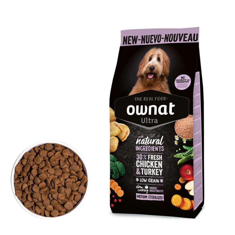 OWNAT ULTRA DOG Sterilized 3kg