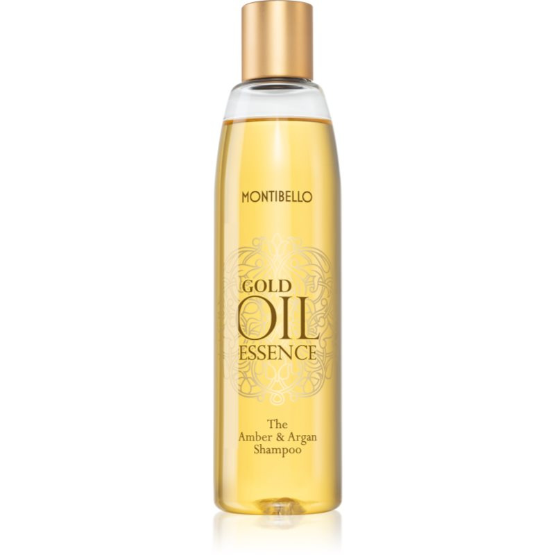 Montibello Gold Oil Amber & Argan Shampoo vyživující šampon pro všechny typy vlasů 250 ml