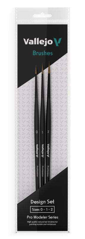 Vallejo: Pro Modeler - Design Brush Set