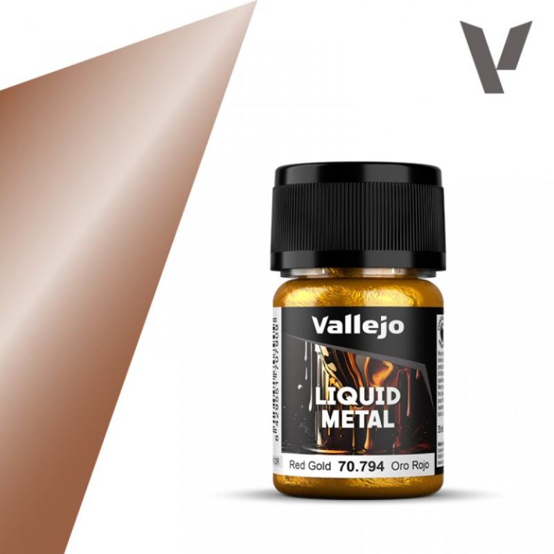 Vallejo: Liquid Metal - Red Gold