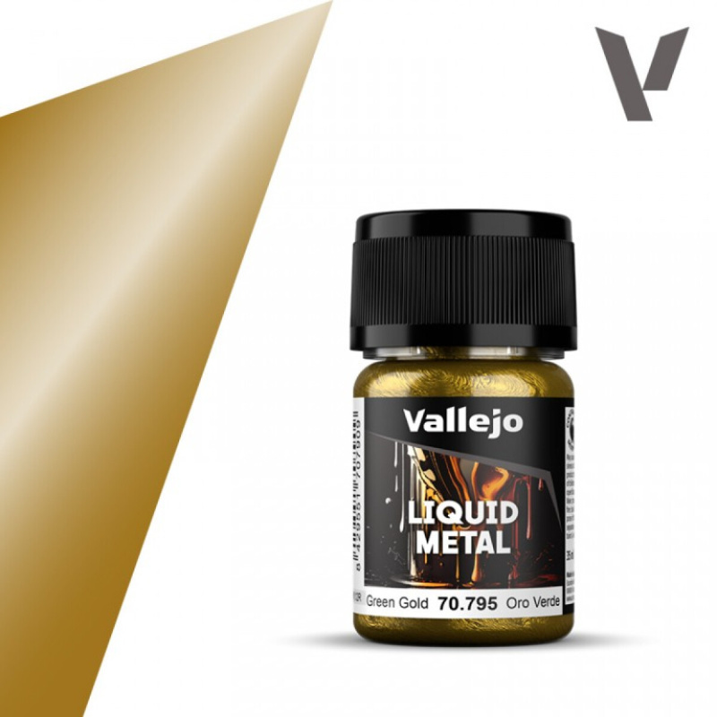 Vallejo: Liquid Metal - Green Gold