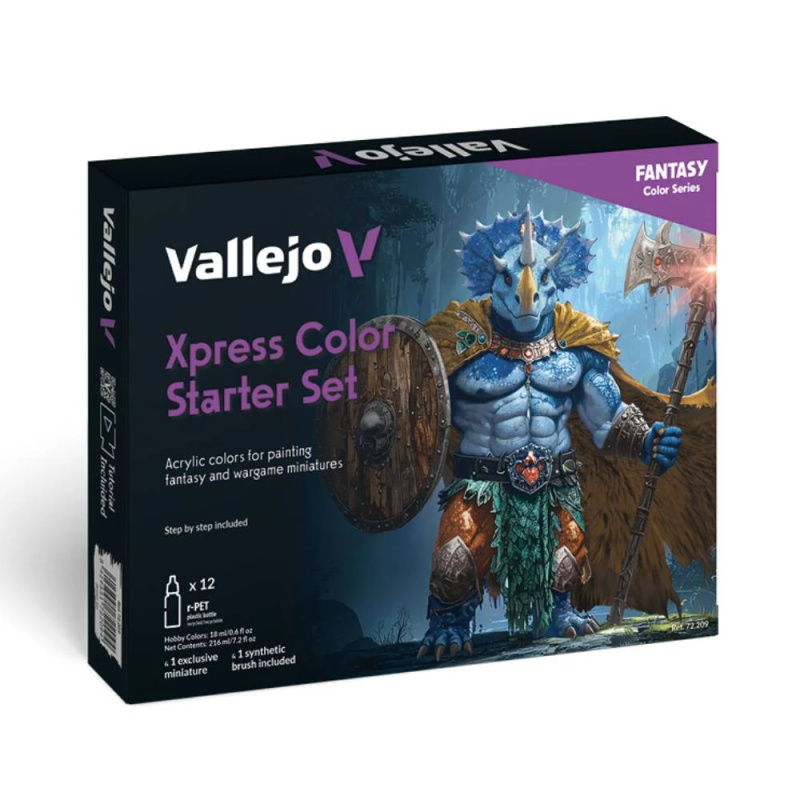 Sada barev Vallejo: Xpress color Starter set