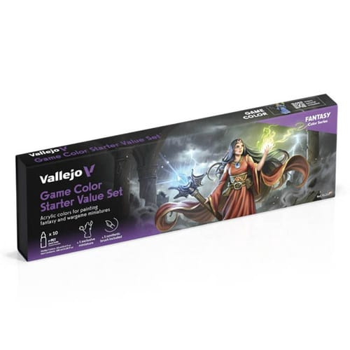 Sada barev Vallejo: Game Color Starter Value Set (10 ks)