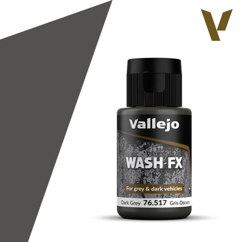 Vallejo Model Wash 76517 Dark Grey Wash 35ml