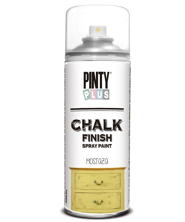 Křídová barva ve spreji 400ml CK801 yellow mustard