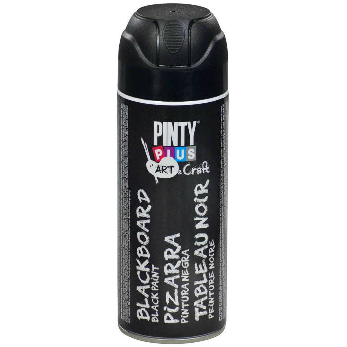 Barva ve spreji tabulová černá 400ml