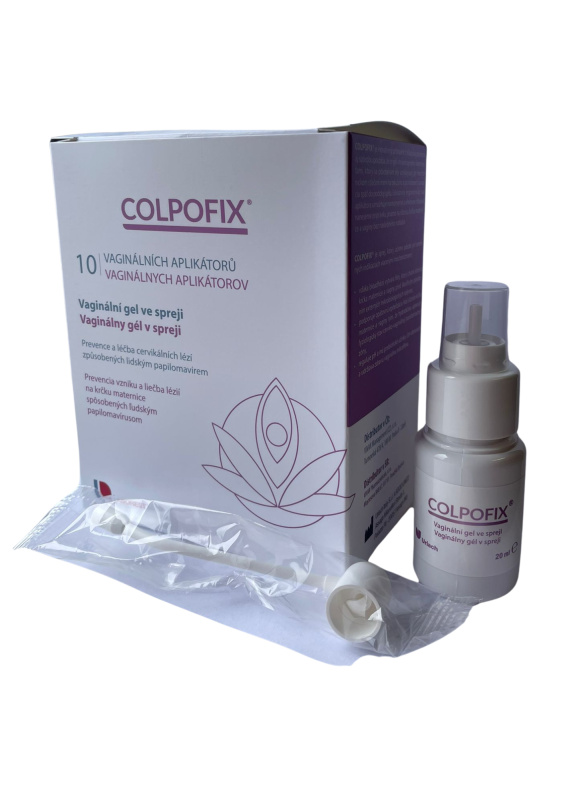 Colpofix Vaginální gel ve spreji 20 ml +10 vaginálních aplikátorů