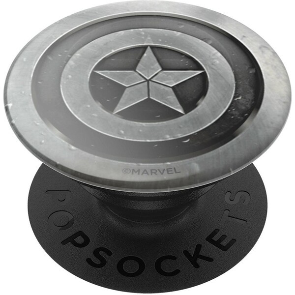 PopSockets PopGrip - Captain America Monochrome