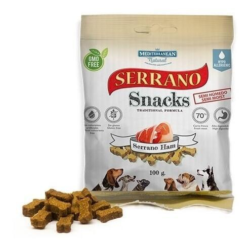 Serrano Snack Meditky šunkové - tréninkové kostičky 85g