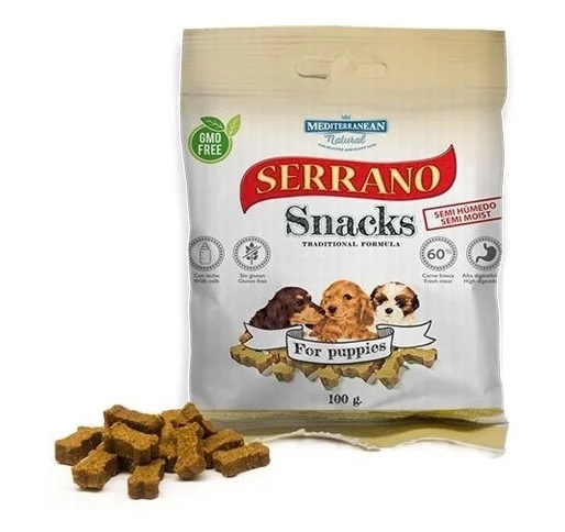 Serrano Snack Puppies 100g