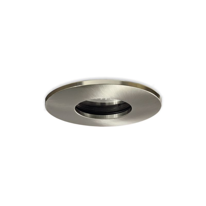 ACB Iluminacion Zapuštěné LED svítidlo HERA, ⌀ 8 cm, 1xGU10 8W, IP54/IP20 Barva: Nikl
