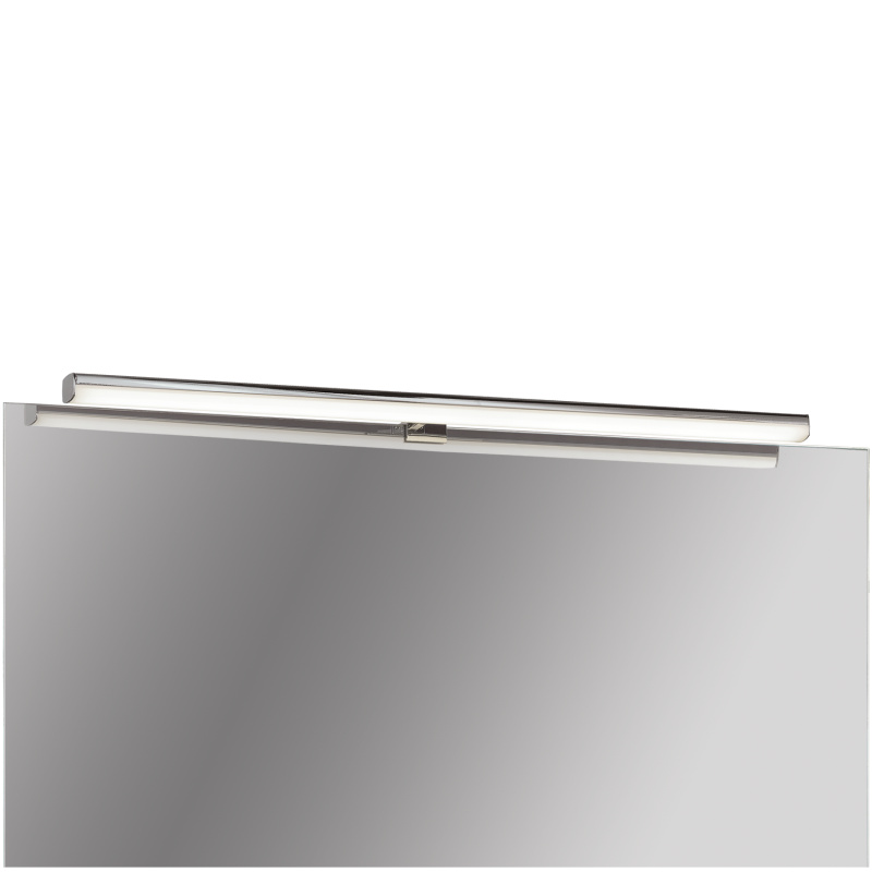ACB Iluminacion Nástěnné LED svítidlo DUSTIN, š. 80 cm, 15W, CRI90, IP44 Barva: Chrom, Teplota světla: 4000K - denní bílá