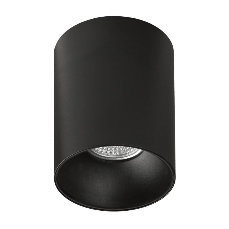 ACB Iluminacion Stropní LED svítidlo SOUL, ⌀ 8 cm, 1xGU10 8W Barva: Černá