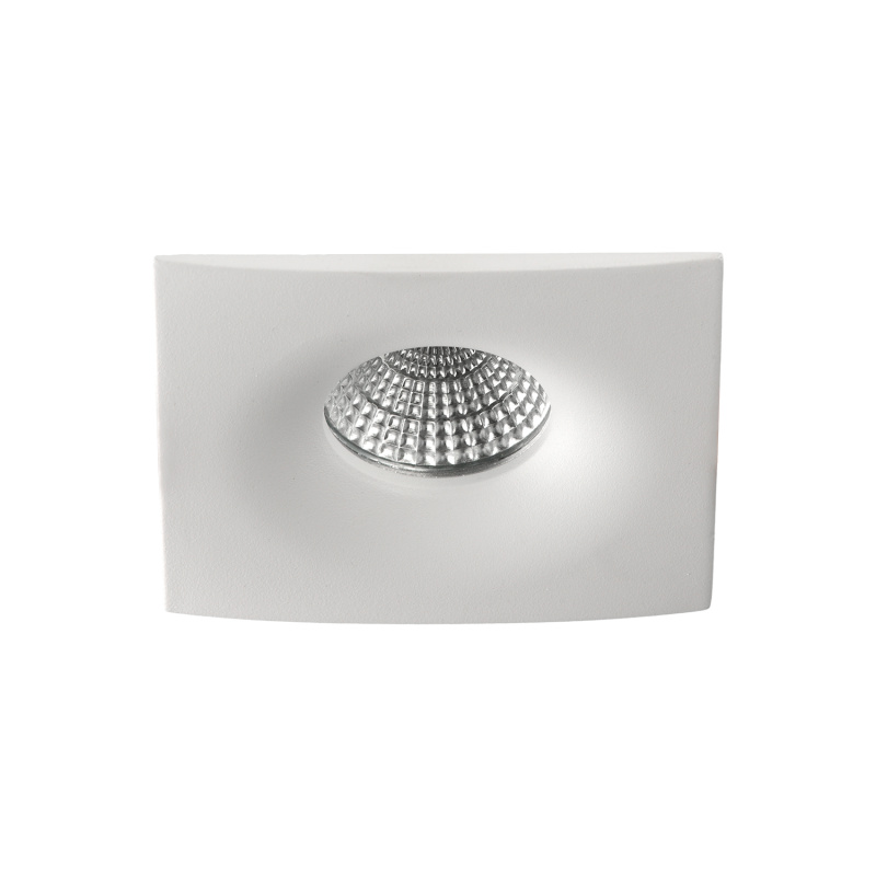 ACB Iluminacion Zapuštěné LED bodové svítidlo DORO, ⌀ 10 cm, 1xGU10 8W Barva: Bílá