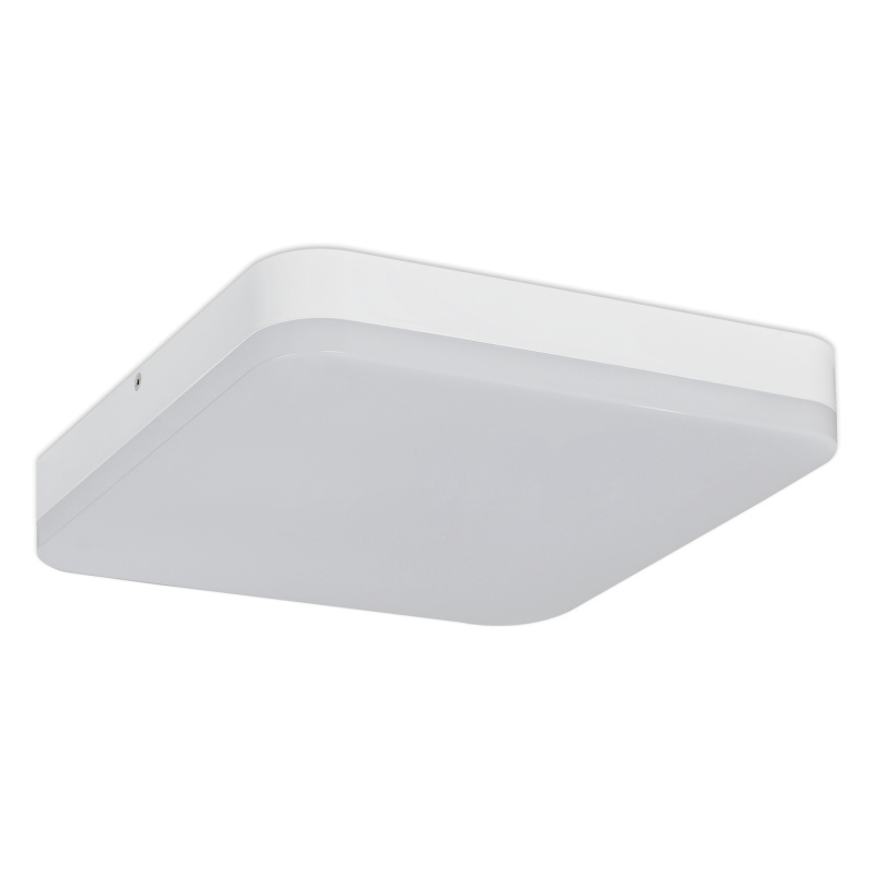ACB Iluminacion Stropní LED svítidlo SQUARE, š. 28 cm, CRI90, IP54, CCT switch 3000-6500K