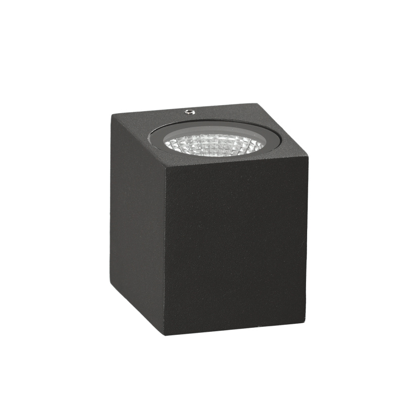 ACB Iluminacion Venkovní nastěnné LED svítidlo OKRA, v. 8 cm, 6W, CRI90, IP54