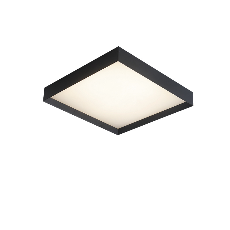 ACB Iluminacion Stropní LED svítidlo MUNICH, š. 40 cm, 26W, CRI90 Barva: Černá, Stmívání: ON/OFF