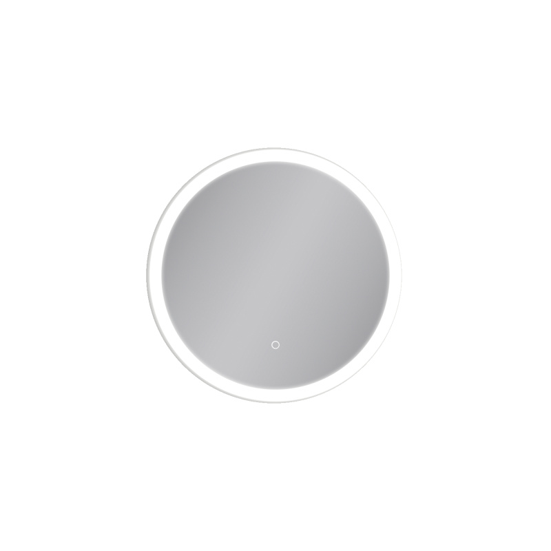 ACB Iluminacion Nástěnné LED zrcadlo PETRA, ⌀ 84 cm, 43W, CRI90, IP44
