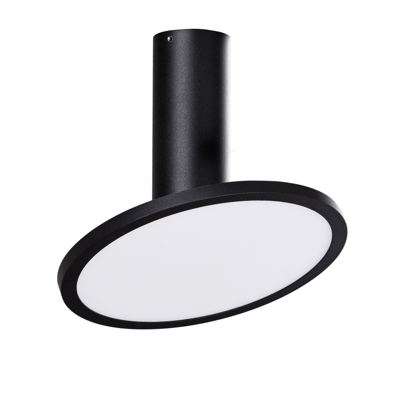ACB Iluminacion Stropní LED svítidlo MORGAN, ⌀ 19 cm, 18W, CRI90 Barva: Černá