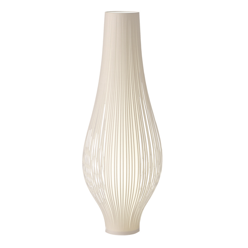 ACB Iluminacion Stojací LED lampa MIRTA, v. 135 cm, 3xE27 15W Barva: Bílá