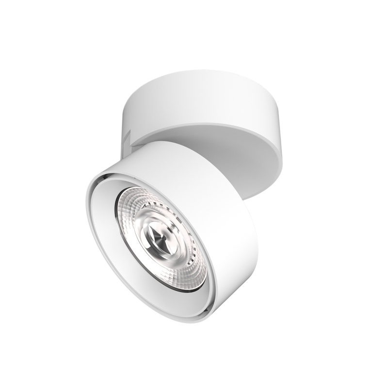 ACB Iluminacion Stropní LED svítidlo MAKO, ⌀ 95 mm, 20W, CRI90 Barva: Bílá, Stmívání: ON/OFF