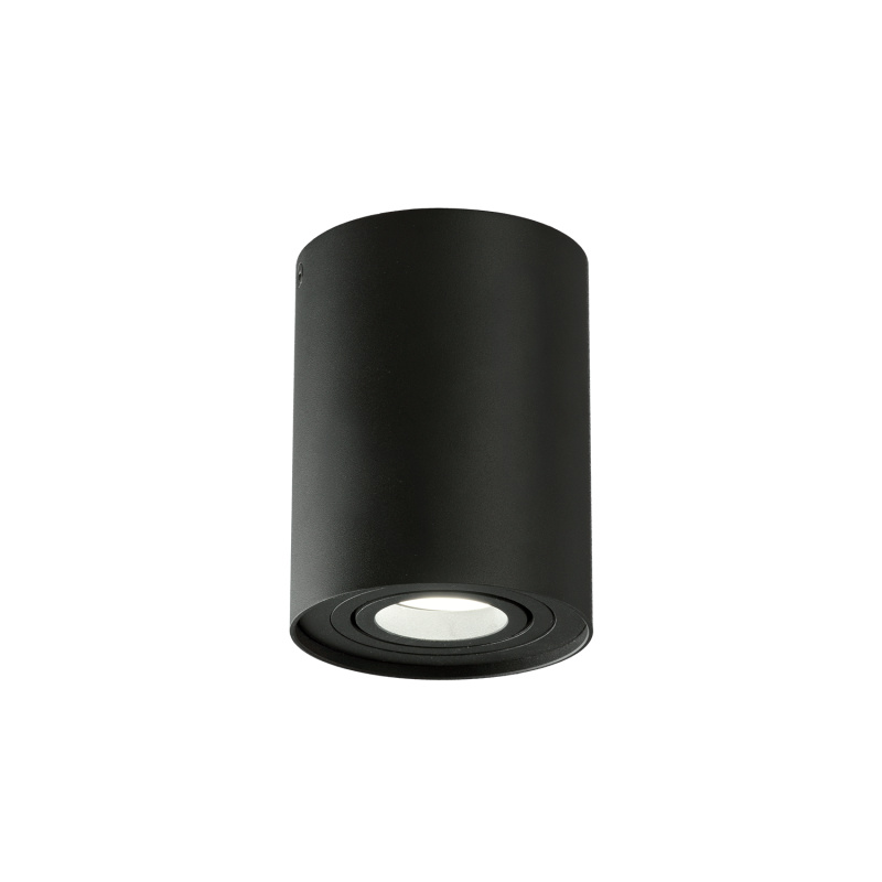 ACB Iluminacion Stropní LED svítidlo SIMA,  ⌀ 96 mm, 1xGU10 8W Barva: Černá