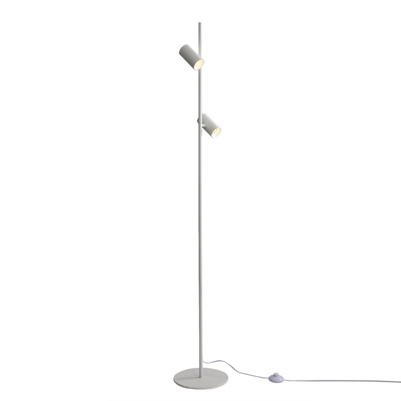 ACB Iluminacion Stojací LED lampa GINA, v. 160 cm, 2xGU10 8W Barva: Bílá