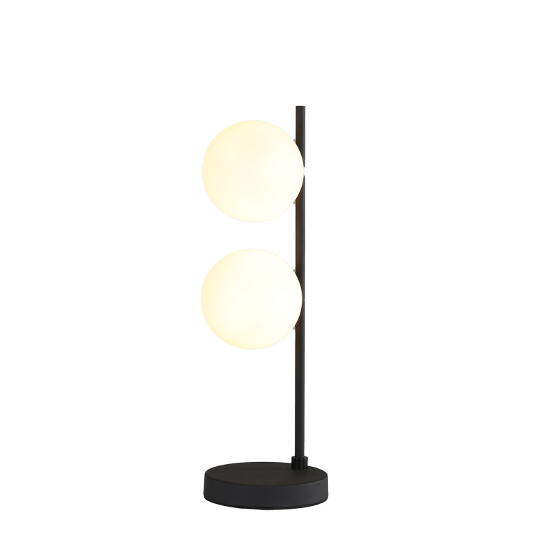 ACB Iluminacion Stolní LED lampa DORIS, v. 45 cm, 2xG9 7W Barva: Černá