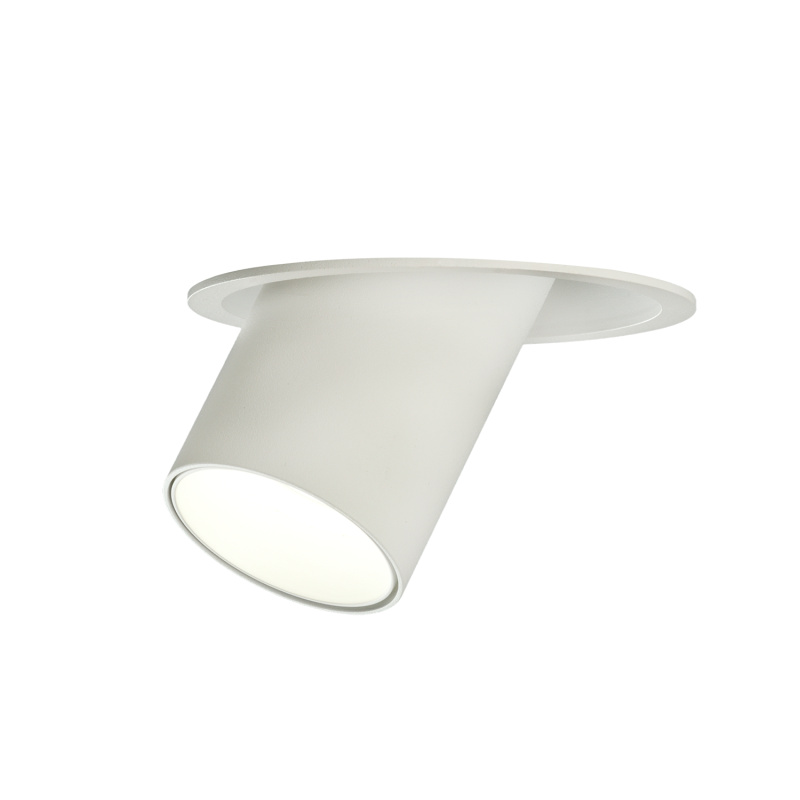 ACB Iluminacion Zapuštěné LED svítidlo GINA, ⌀ 11 cm, 1xGU10 8W Barva: Bílá