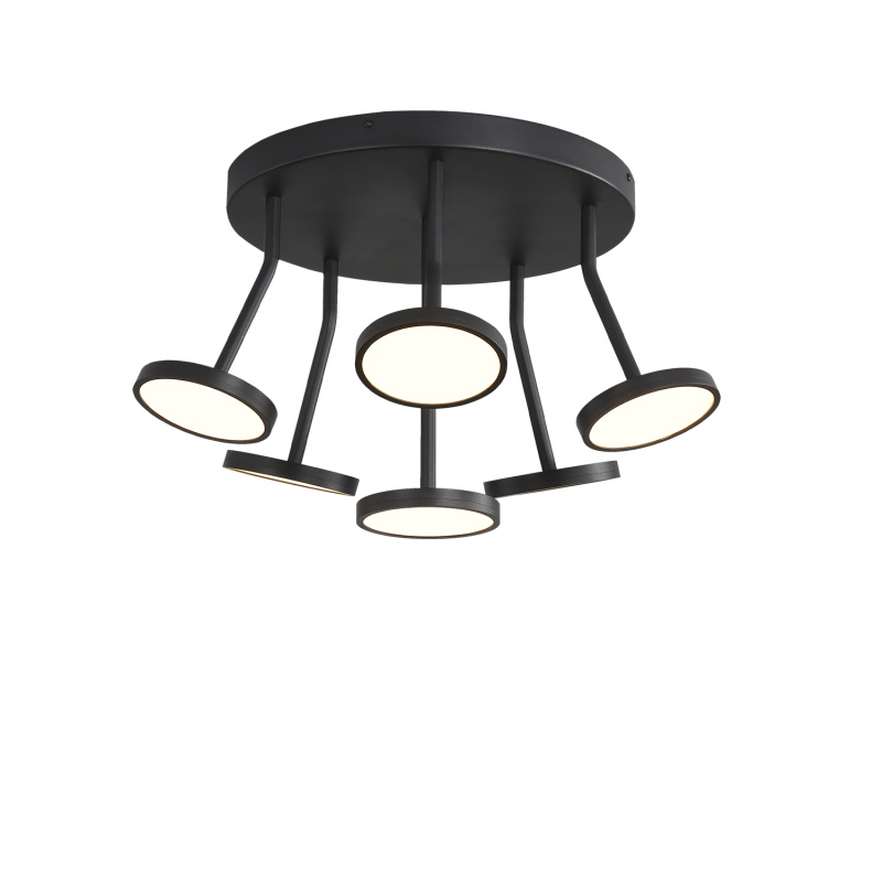ACB Iluminacion Stropní LED svítidlo CORVUS, ⌀ 47 cm, 6x7W, CRI90