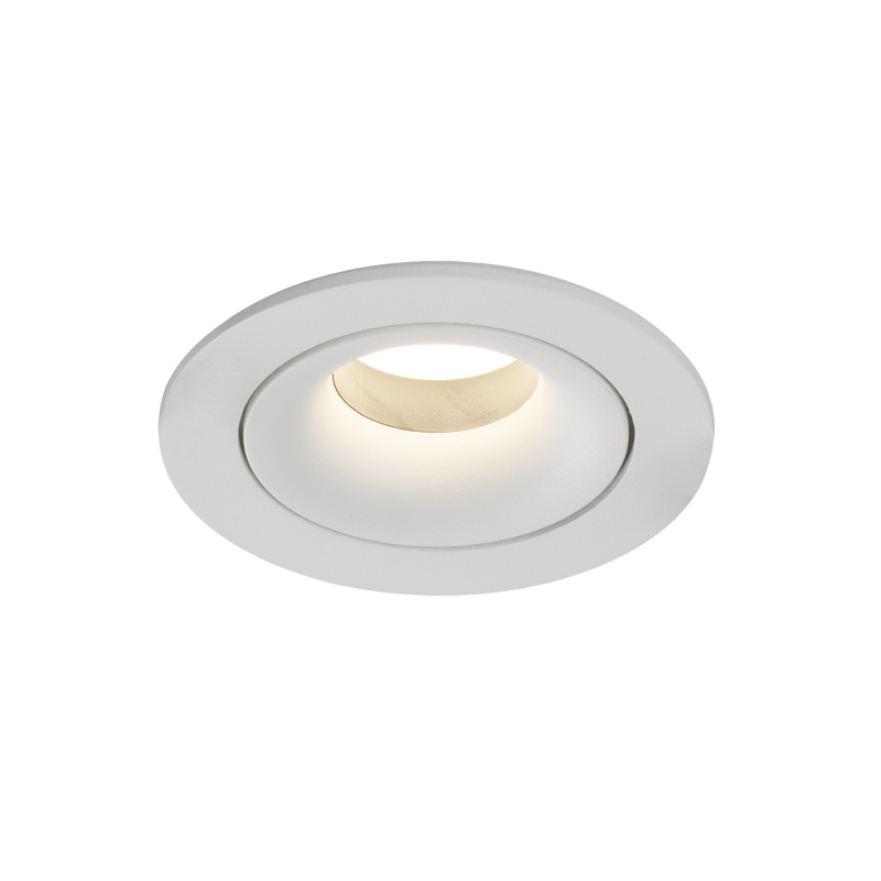 ACB Iluminacion Zapuštěné LED svítidlo MUSCA, ⌀ 11 cm, 1xGU10 8W Barva: Bílá