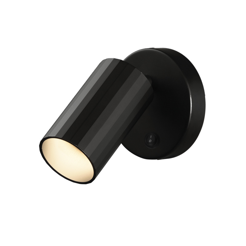 ACB Iluminacion Nástěnné svítidlo MODRIAN, v. 10 cm, 1xGU10 8W Barva: Černá